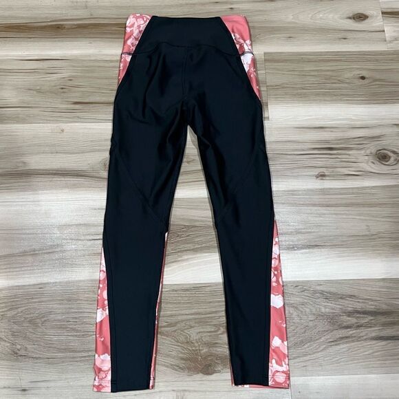 Under Armour Colorblock Compression Leggings Women’s Small - Picture 4 of 5